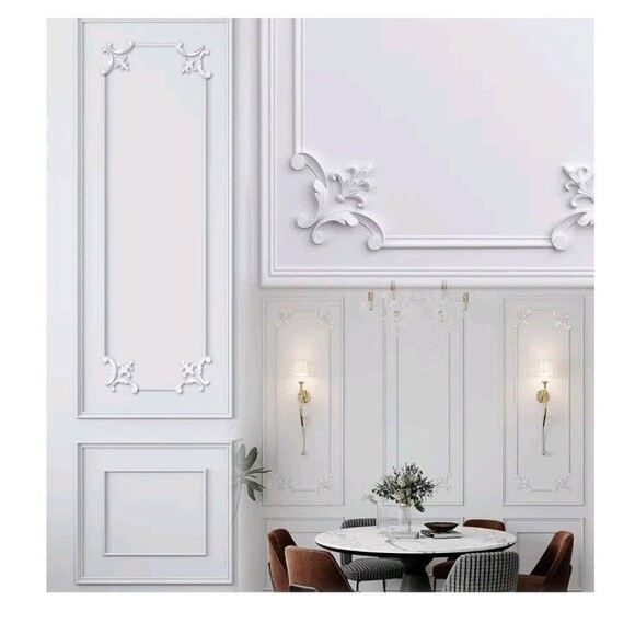 Other - French Style Wall Molding Kit - 63" Wainscoting Accent Panel Ready to Assemble